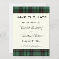 Tartan Vintage, motif moderne Davidson pour mariag