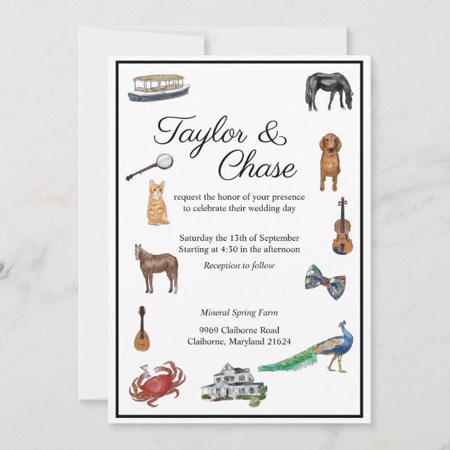 Invitation Taylor (Devant)