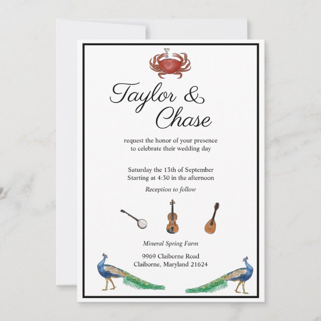 Invitation Taylor 2 (Devant)