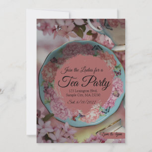 Invitation Tea Party