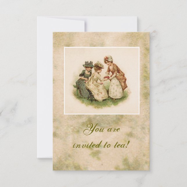 Invitation Tea Party (Devant)