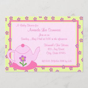 Invitation Tea Party/ Baby shower