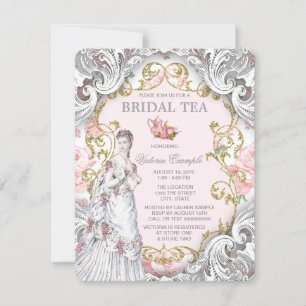 Invitation Tea Party de Victoria Vintage