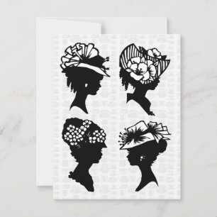 Invitation Tea Party vintage