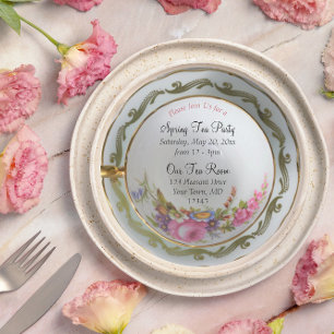 Invitation Teacup Tea Party