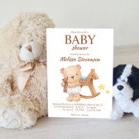 Teddy ours vintage jouets baby shower boho