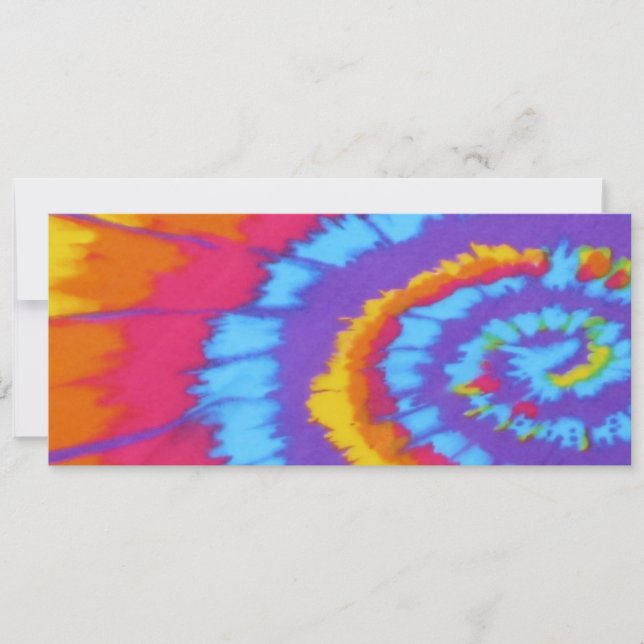 Invitation Teignez en nouant l'invitation d'anniversaire (Devant)