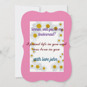 Invitation Teintes romantiques teintes romantiques et sentime