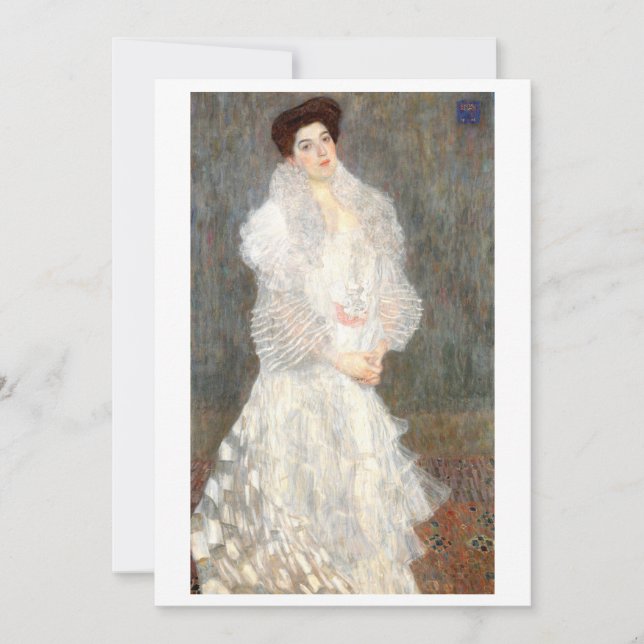 Invitation Téléchargeable Hermine Gallia par Gustav Klimt (Devant)