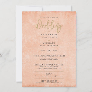 Invitation Téléchargement numérique instantané du Mariage Cor