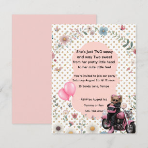 Invitation Téléchargement numérique pour fête d'anniversaire