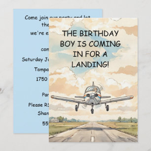 Invitation Téléchargement numérique pour fête d'anniversaire 