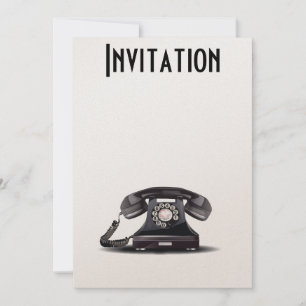 Invitation Téléphone
