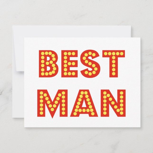 Invitation Témoin de mariage (Devant)