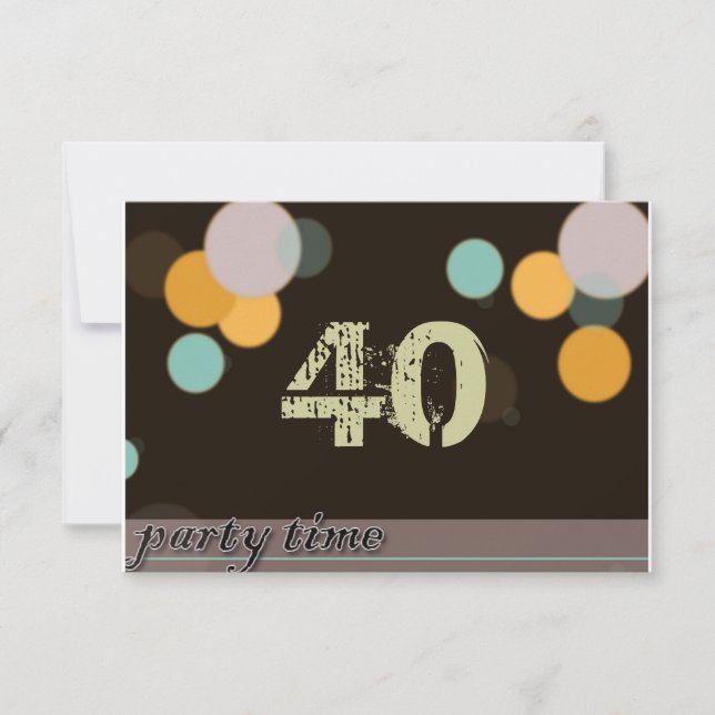 Invitation Temps de partie (Devant)