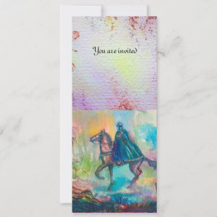 Invitation TEMPTATION Chevalier foncé et le trésor du diable,