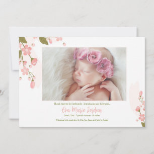Invitation Tender Moments Photo Annonces de naissance
