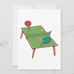 Invitation Tennis de table