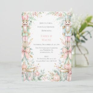 Invitation Tenuis Nutcracker Noël Couples Shower