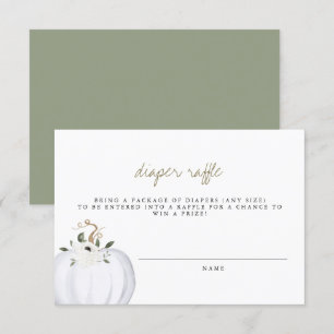 Invitation Tera - Billet de rabat sur couche dorée Boho Green