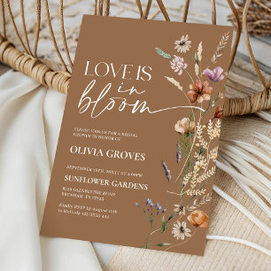 Invitation Terracotta Love in Bloom Fête des mariées