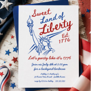 Invitation Terre Sucrée de Liberté