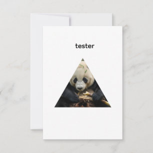 Invitation test masqué