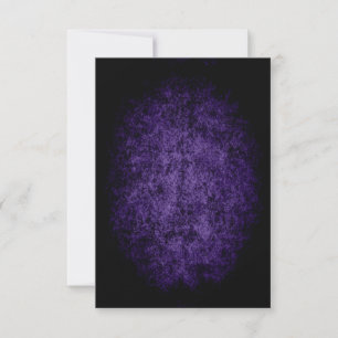 Invitation Texture de Grunge foncé Purple Toned Conception d'