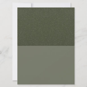 Invitation Texture d'invitation personnalisée Split Moss Gree