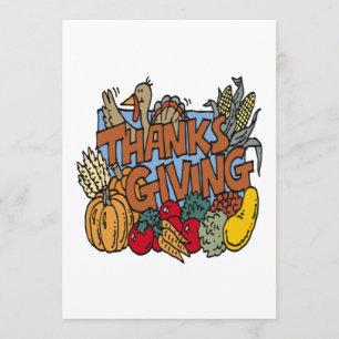Invitation Thanksgiving