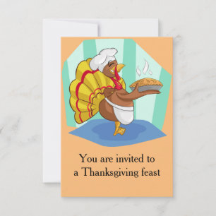 Invitation Thanksgiving Turquie
