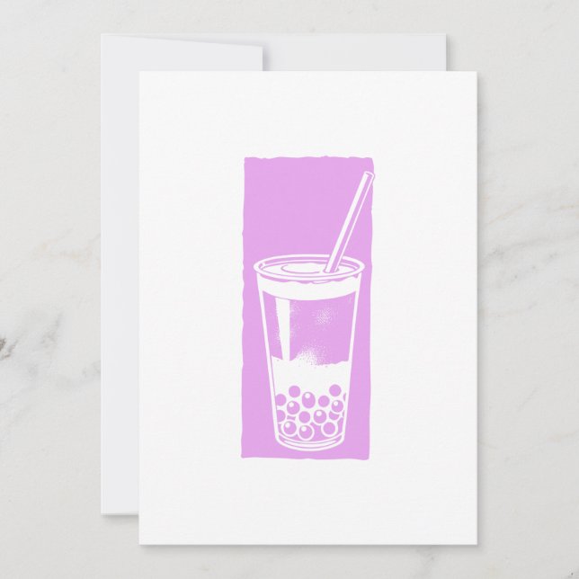 Invitation Thé bulble (Devant)