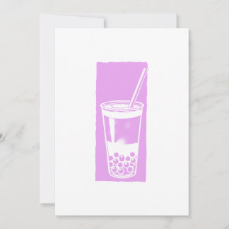 Invitation Thé bulble