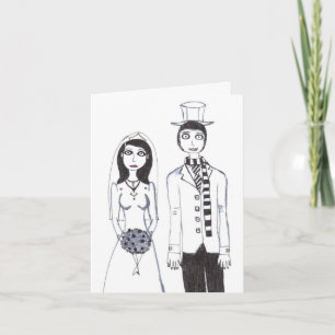 Invitation The Creepy Wedding rsvp