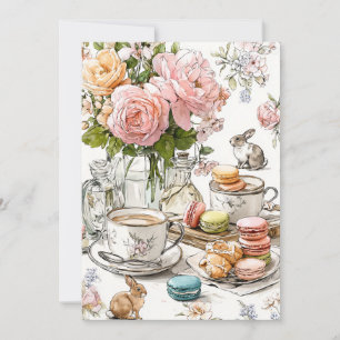 Invitation Thé de l'après-midi & Petits Petons   Soirée au Sa