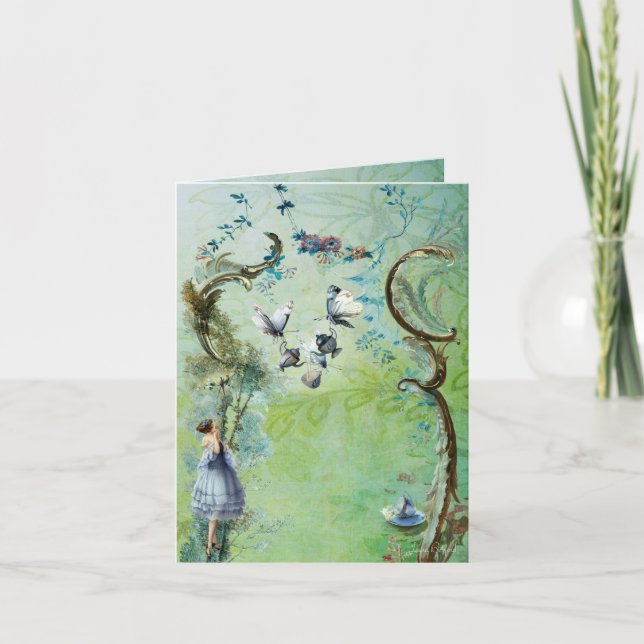 Invitation Thé de printemps (Devant)