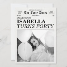 The Forty Times Newspaper 40th Birthday Party