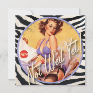 Invitation The Kitsch Bitsch : Pas encore mariée !