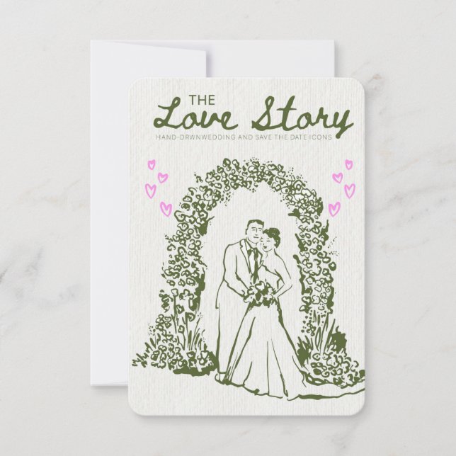 Invitation 💍the love story (Devant)