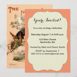Invitation The Nursery Alice 1890 Couverture Ancien Monde Mer