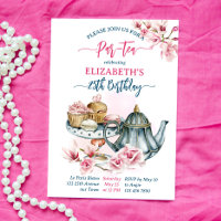 Thé partie thé thé thé pot pâtisserie française an