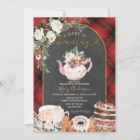 Thé Plaid Party Baby est en train de brasser Baby 