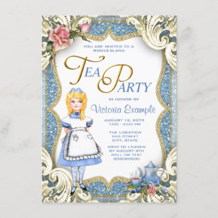Invitation Théâtre de conte de fée merveilleux