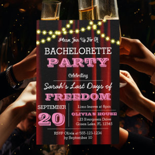 Invitation Théâtre Lumières Rose Toutes les occasions Invitat