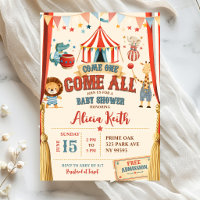 Thème Cirque Venez Tous Bébé Shower