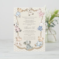 Thème d'animaux pour fête en pyjama pour Baby Show