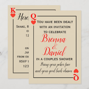 Invitation Thème de casino