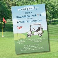 Thème de golf Dernier Swing personnalisé Bachelor 