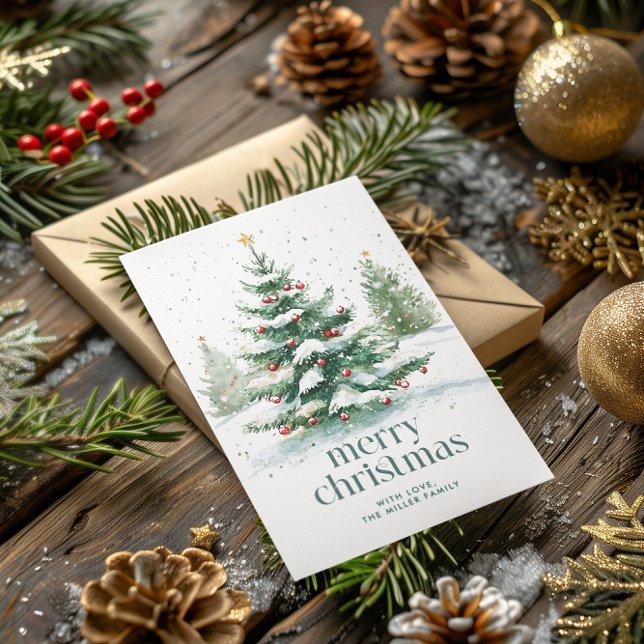 Invitation Thème de Noël Fête de l'arbre de Noël (Créateur téléchargé)