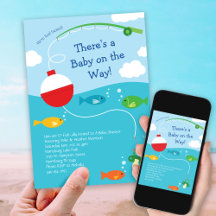 Thème de poisson Baby shower de pêche pour pêcheur